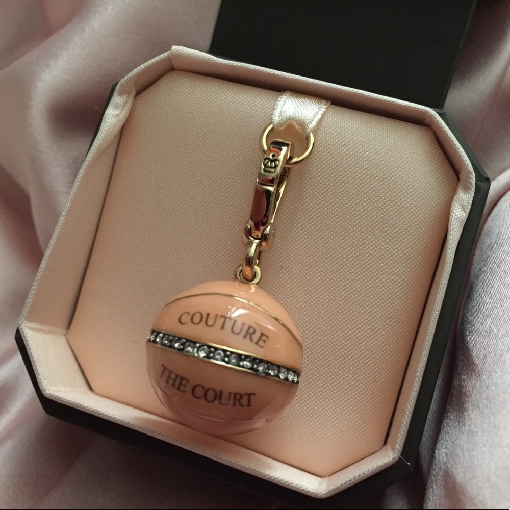 Juicy Couture Pave Basketball Bracelet Charm